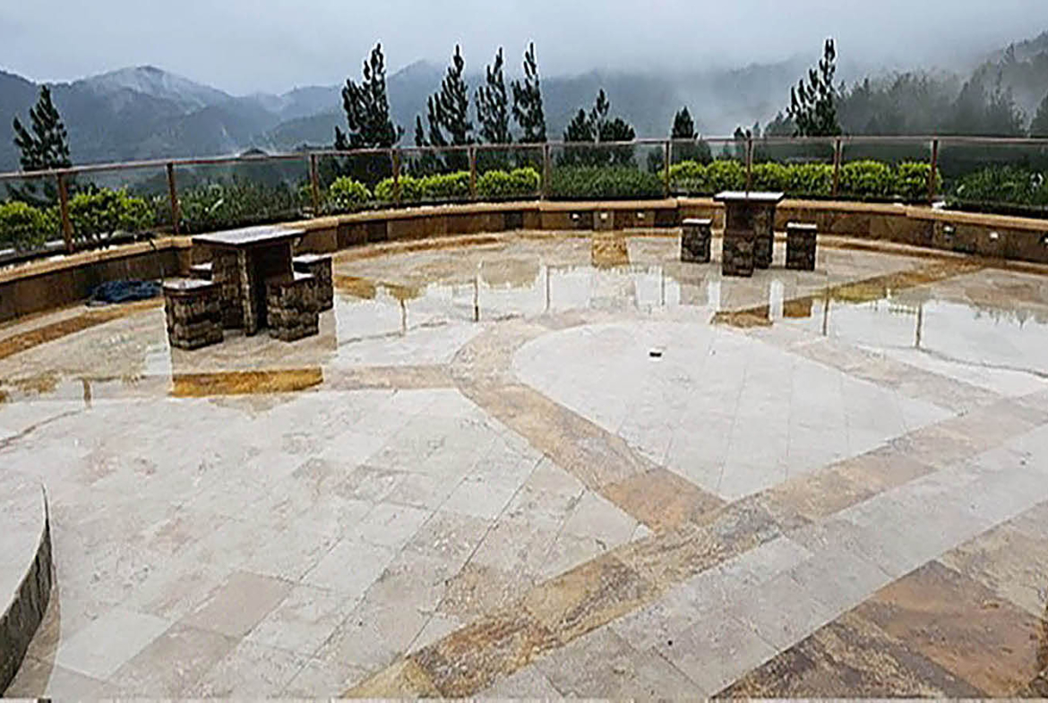 Altos del Maria Panama Real Estate Terrace with Beautiful View