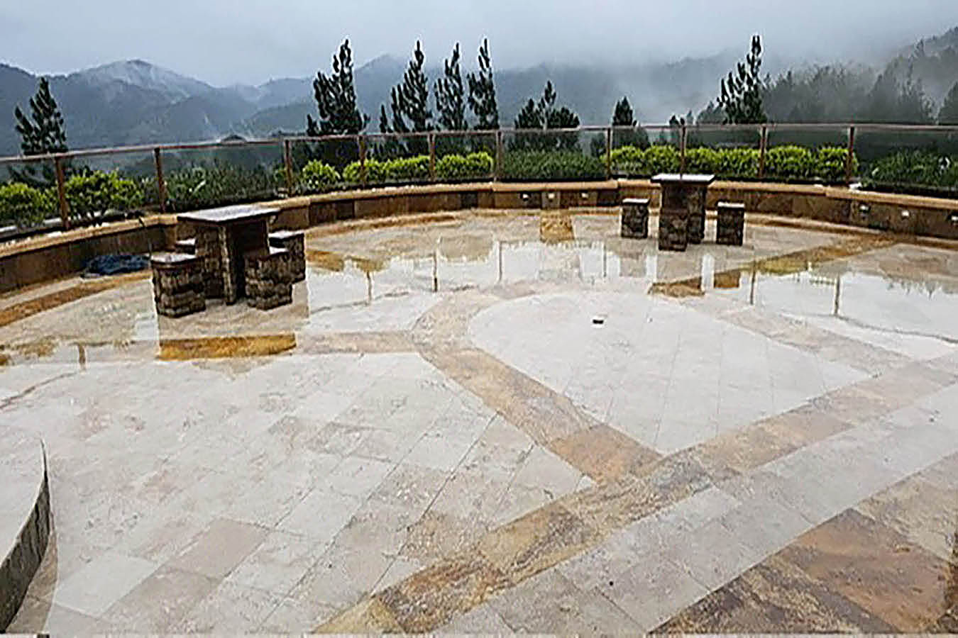 Altos del Maria Panama Real Estate Terrace with Beautiful View