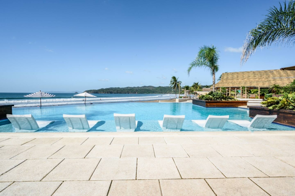Blue Venao in Playa Venao Beach view