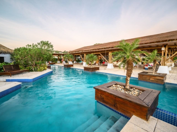 Blue Venao in Playa Venao Pool view