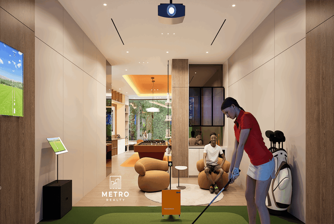 Bosco di santa maria Panama apartamenti lago Golf Simulator