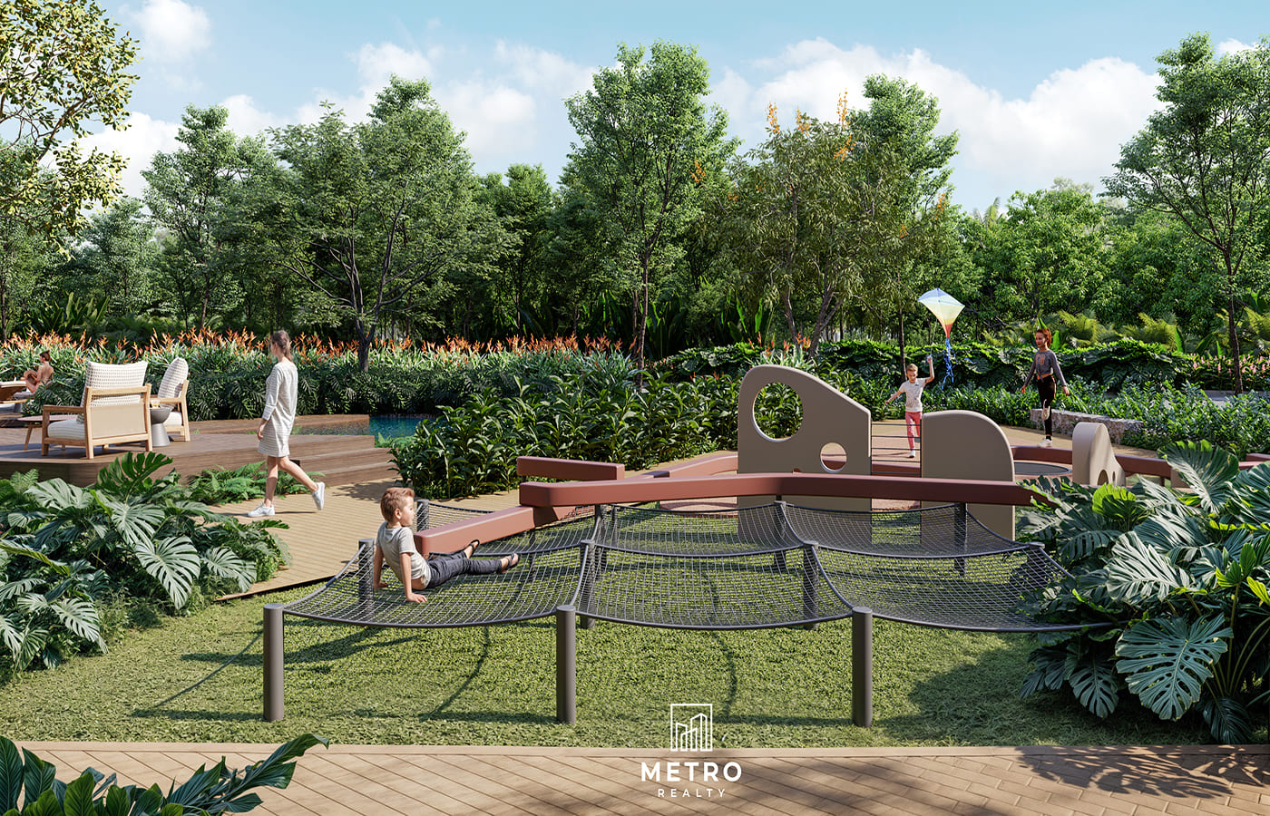 Bosco di santa maria Panama apartamenti lago Kids space