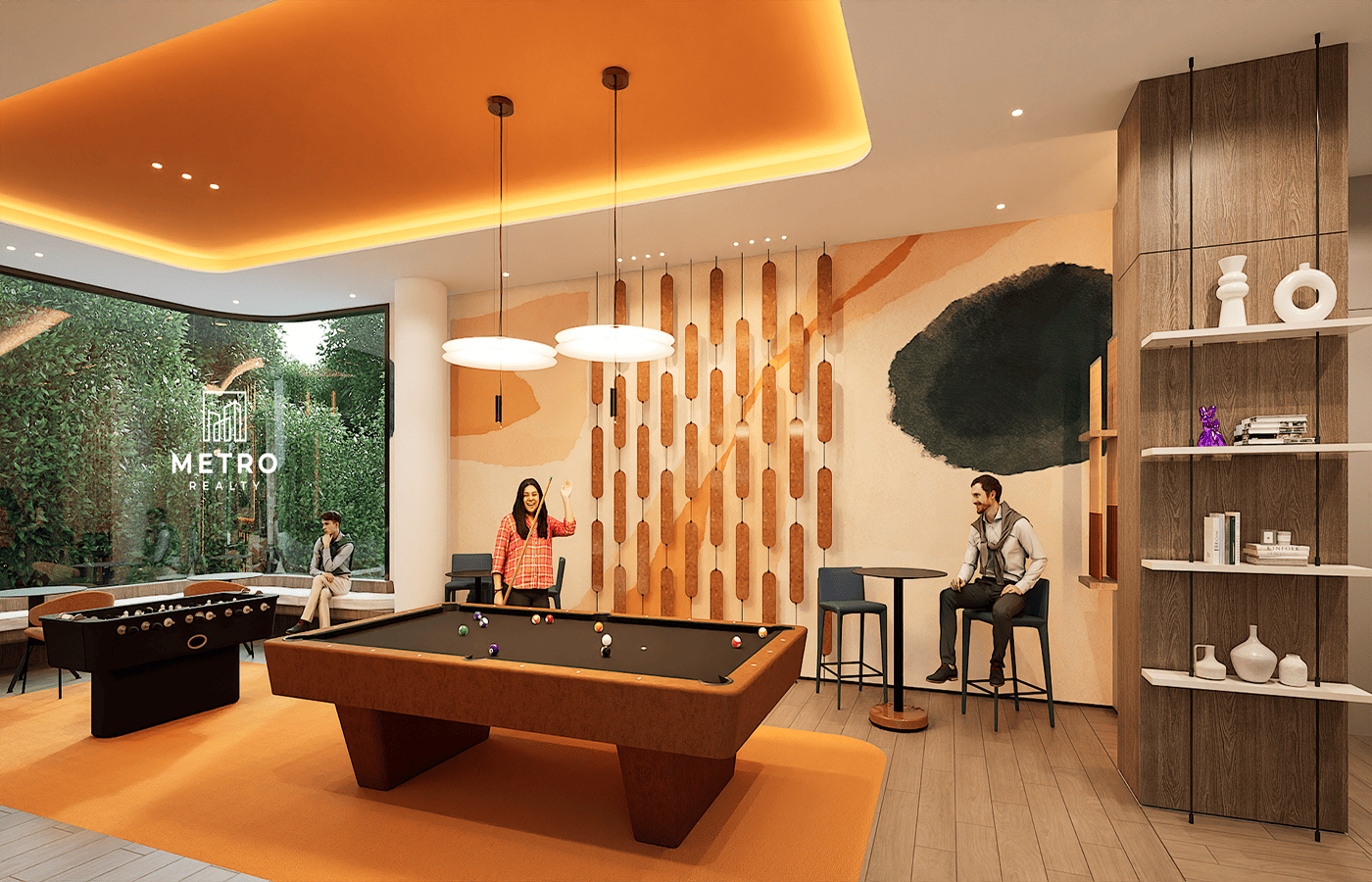 Bosco di santa maria Panama apartamenti lago Modern Game Room