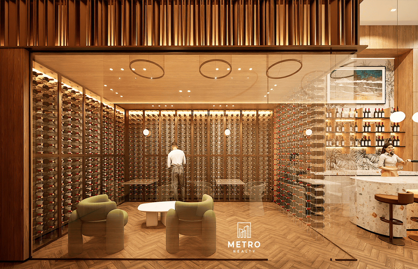 Bosco di santa maria Panama apartamenti lago Wine Lockers
