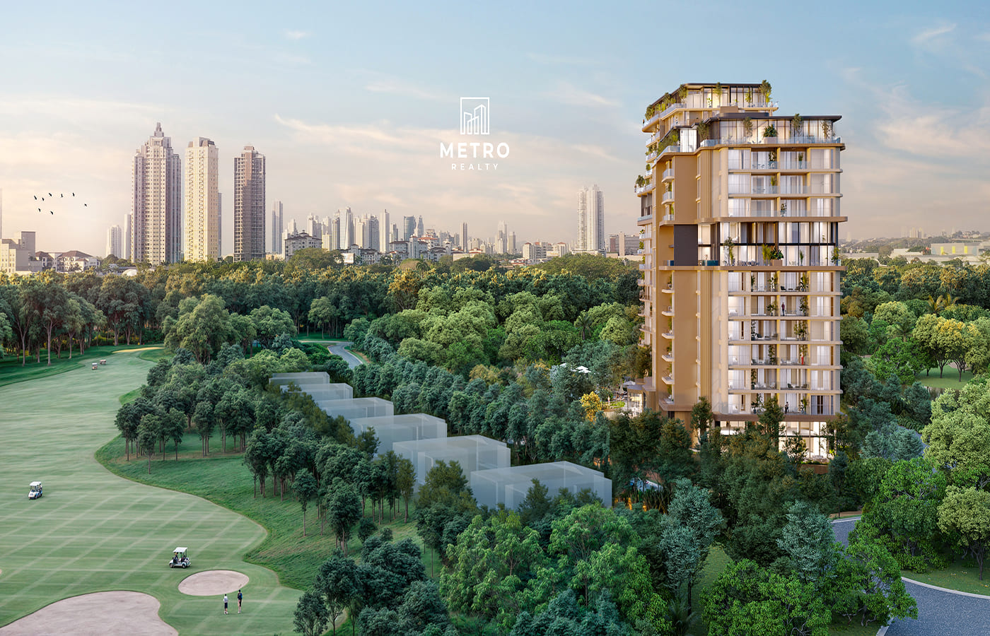 Bosco di santa maria Panama attico panoramico Building