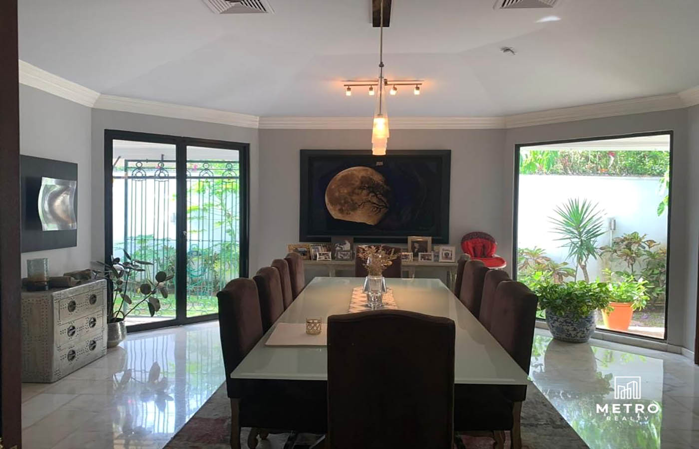 House for Sale in Altos del Golf Panama Luxury Dining Room