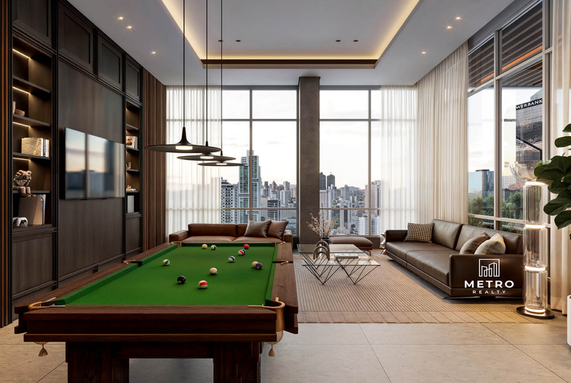 Cinta Costera Panama Pre-Construction GAME ROOM