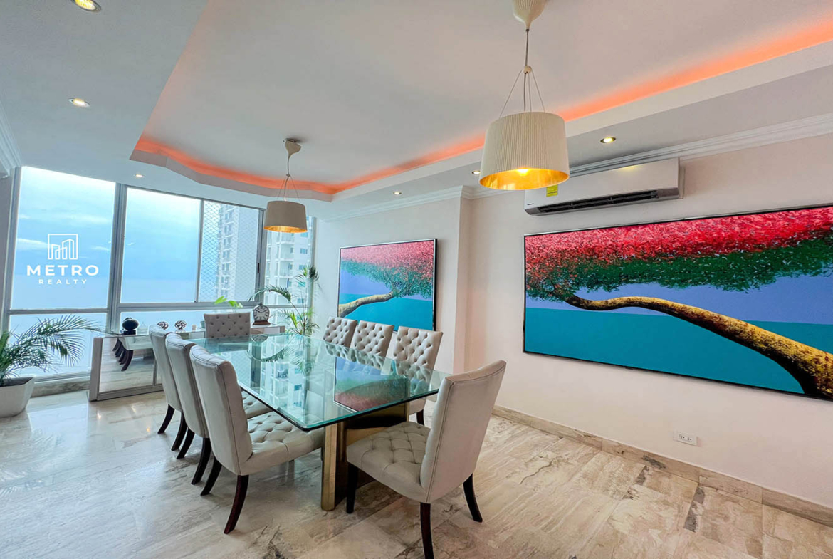 blue bahia panama Beautiful Dining Room