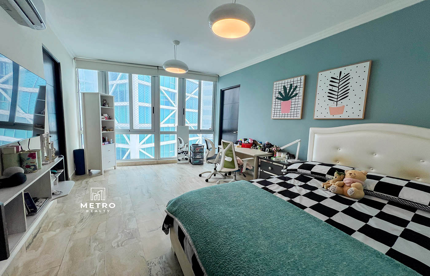 blue bahia panama Jr Bedroom