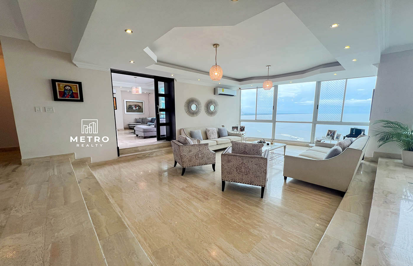 blue bahia panama Living Room