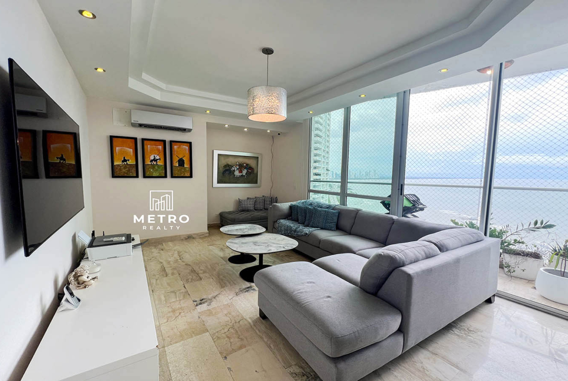 blue bahia panama Luxury Living Room