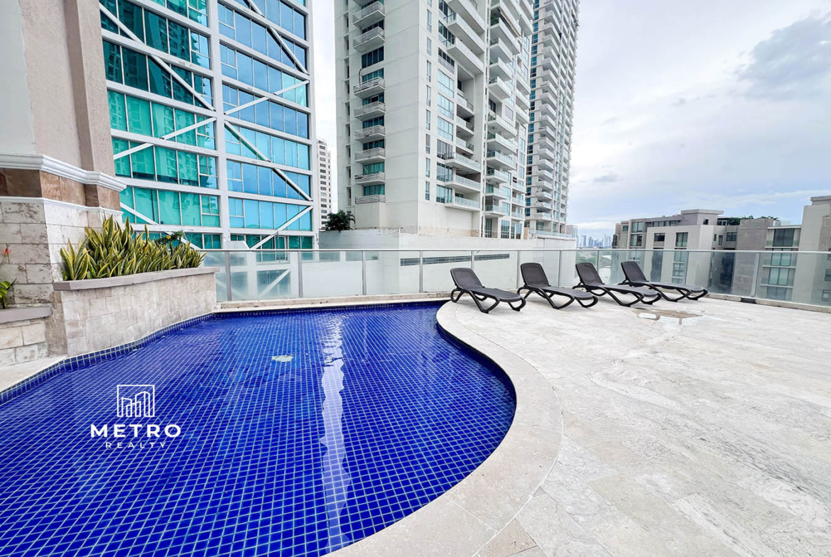 blue bahia panama Pool View