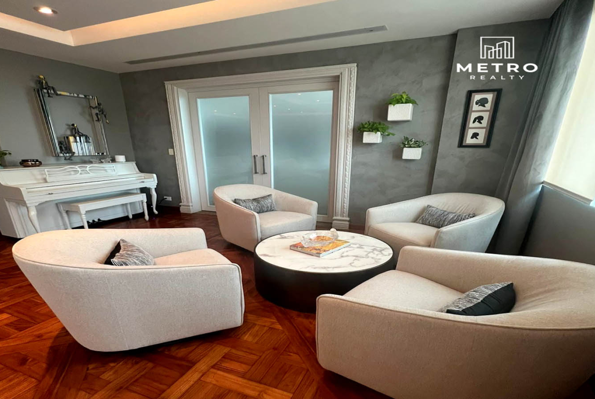 Marbella Panama Condo for Sale Elegant Living Room