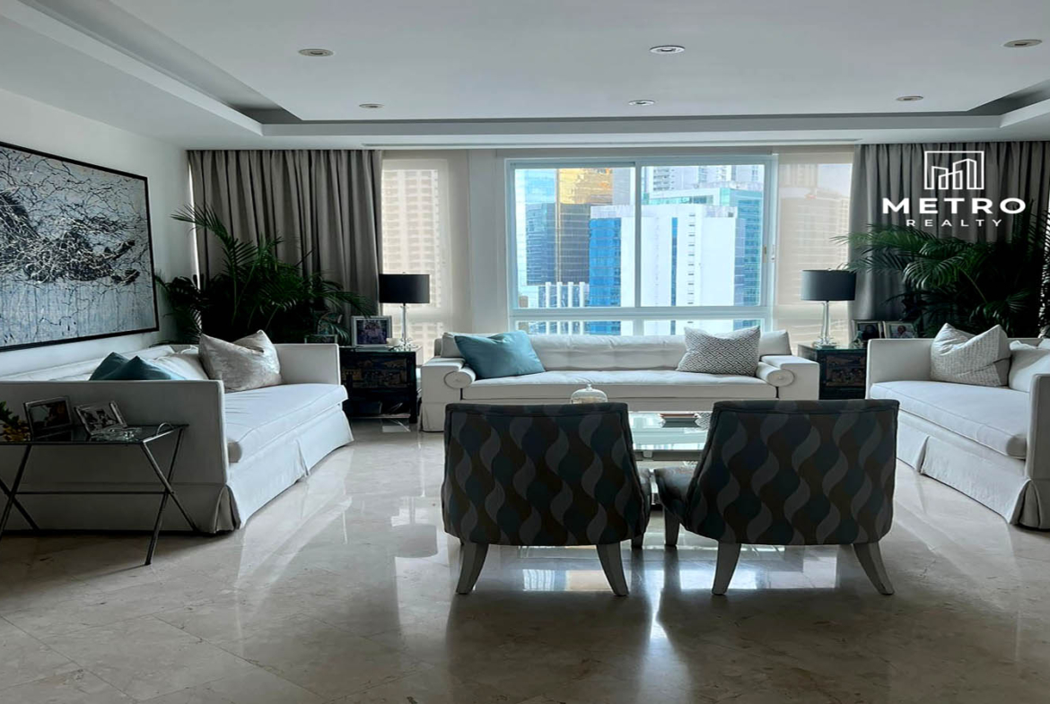 Marbella Panama Condo for Sale Main Living Room