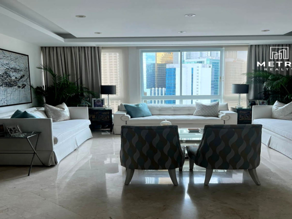 Marbella Panama Condo for Sale Main Living Room