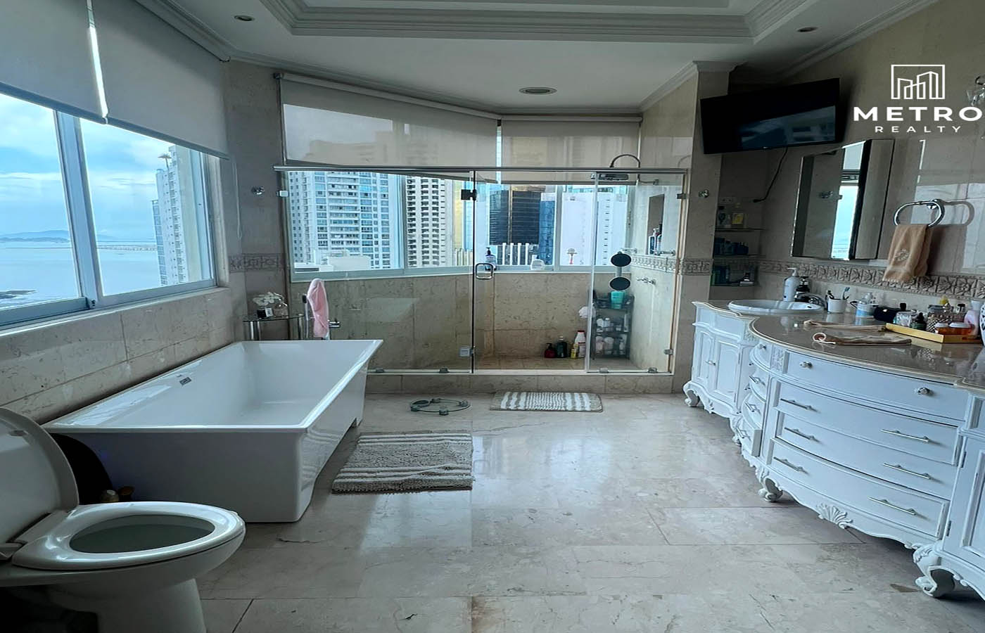 Marbella Panama Condo for Sale Master Bathroom Marbella Panama Condo for Sale Master Bathroom