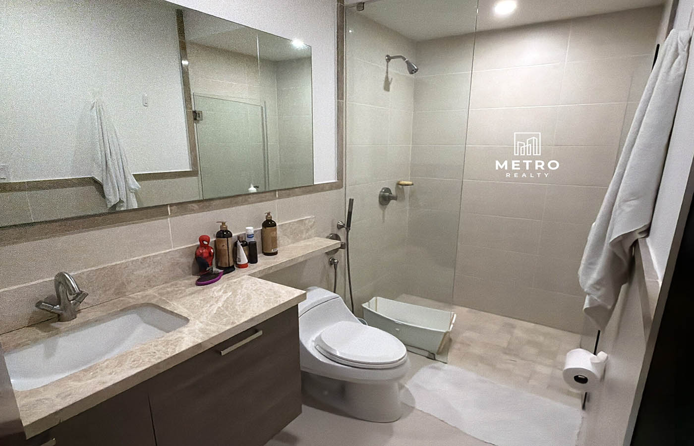 Santa Maria Apartment for Sale The Reserve PH Legacy 400 Spacious bathroom